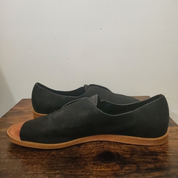 1.State Black Leather Cassidee Slide-On Shoes Size 7 - Picture 2 of 9